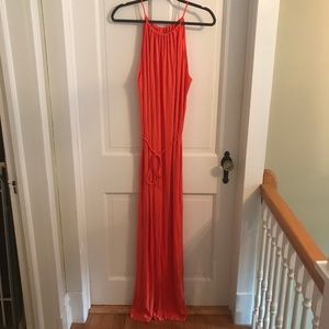 L'Atelier London Orange Maxi Dress / NEVER WORN